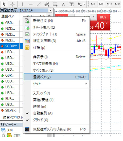 通貨ペアの増やし方