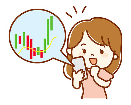 FXで勝っている女性