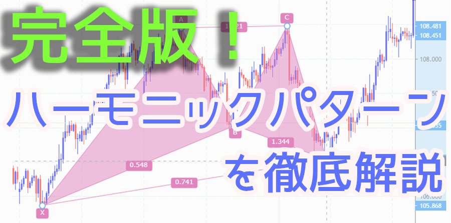 【完全版】ハーモニックパターンの基本を徹底解説！