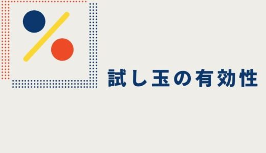 FXでの試し玉の有効性について解説してみました。