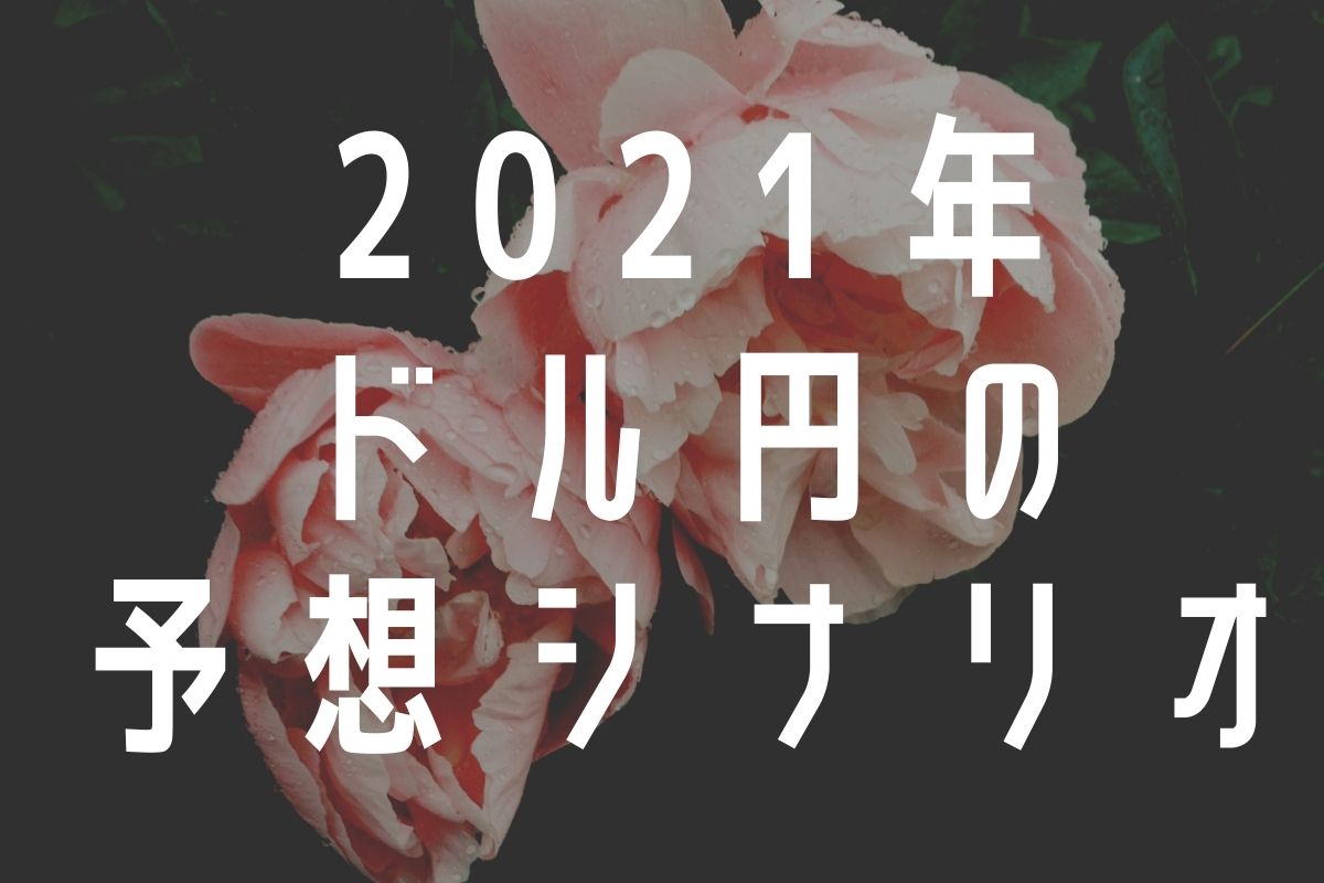 2021年ドル円の予想シナリオ