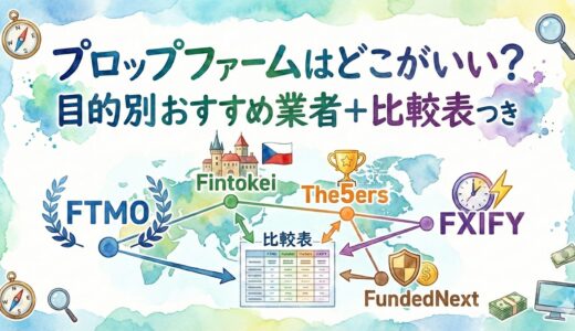 プロップファームはどこがいい？目的別おすすめ業者＋比較表つき