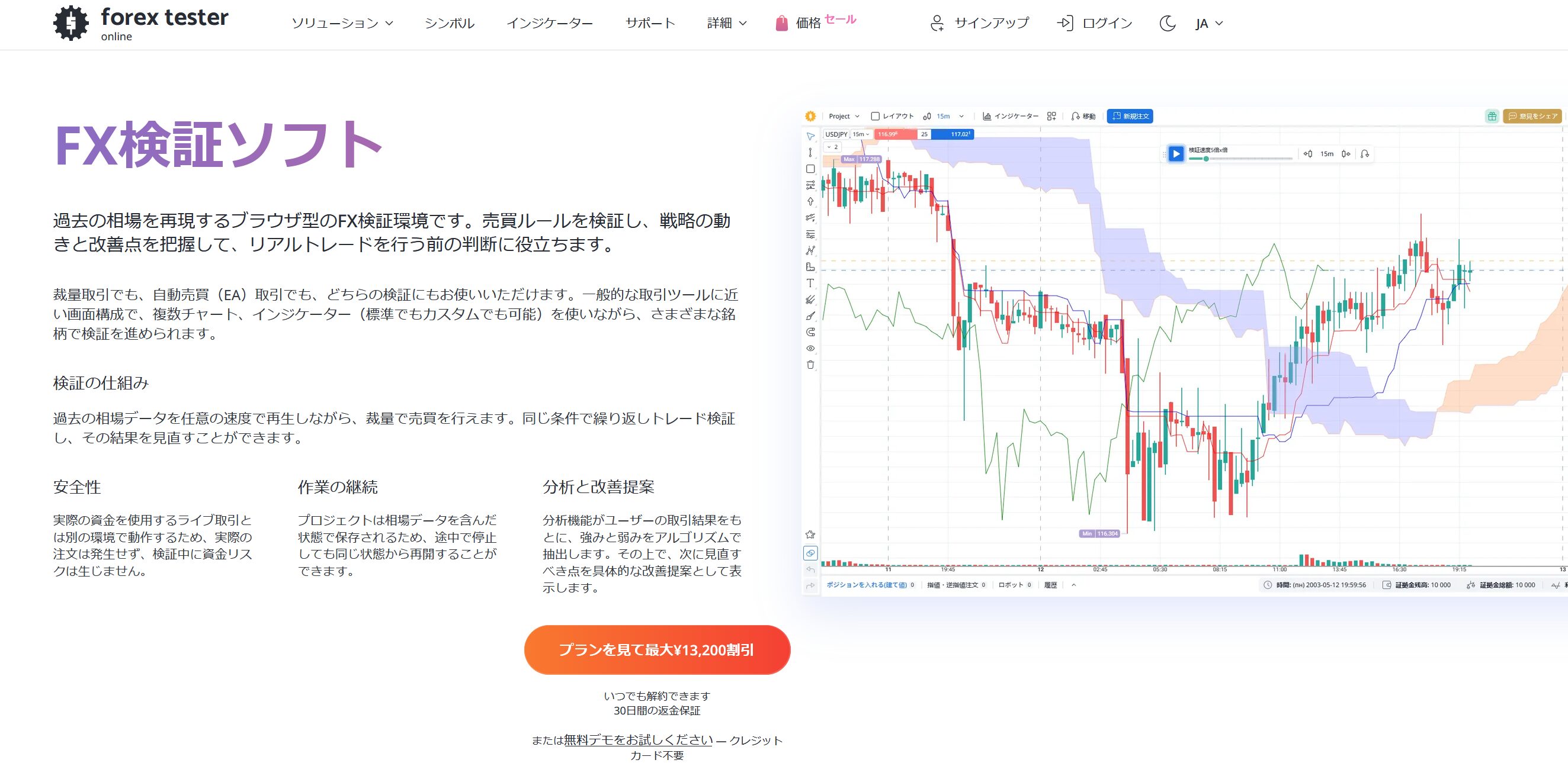 フォレックステスターオンライン公式サイト